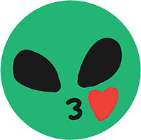 alienkiss emote for Discord