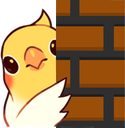 birb_peek emote for Discord