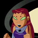 starfire_freakout emote for Discord