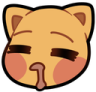 kittyDrool emote for Discord
