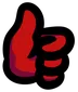 Amongus_ThumbsUp emote for Discord