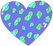 Y2K_Cheetah_Print_Heart emote for Discord