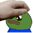pepe_petpet emote for Discord
