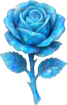 Blue_rose emote for Discord
