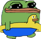 peepoSummertime emote for Discord