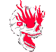 rainbow_flames_skull emote for Discord