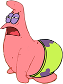 patrickcoughing emote for Discord