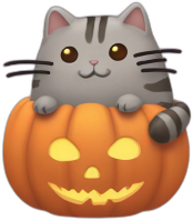 Pumpkinandcat emote for Discord