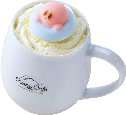 kirby_drink emote for Discord