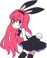 RabbitGirl emote for Discord