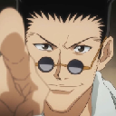 leorio_pointing emote for Discord