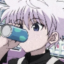 killua_drinking emote for Discord