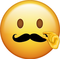 Mustache_Man emote for Discord