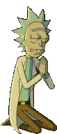 rick_praying emote for Discord