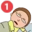 ping_waking_up_morty emote for Discord