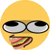 Cheeseburger_Monster emote for Discord