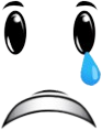 Losing_Frown emote for Discord