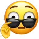 sunglasses_flushed emote for Discord