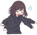 Menhera_Angry emote for Discord