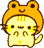 rainbow_froggy_kitty emote for Discord
