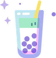 Aesthetic_Lavender_Boba emote for Discord