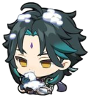 Xiao_EatingSnow emote for Discord