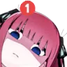NinoNakanoPing emote for Discord