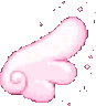 RightPinkWingFlutter emote for Discord
