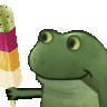 frogeKaktusEis emote for Discord