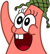 Patrick_Hi emote for Discord