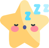 Kawaii_SleepyStar emote for Discord
