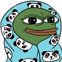 Comfy_panda_pepe emote for Discord