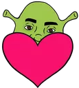 shreklove emote for Discord
