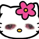 135_HelloKittyDrugs emote for Discord