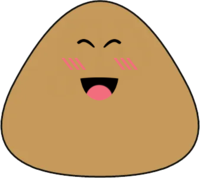 SuperHappy_Pou emote for Discord