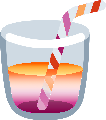 lesbianjuice emote for Discord