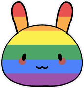 bunny_gay emote for Discord