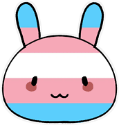 Transbunny emote for Discord