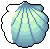 blue_seashell emote for Discord