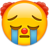 clownsob emote for Discord
