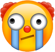 clowncrywonky emote for Discord