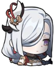 Shenhe_DeadInside emote for Discord