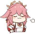 YaeMiko_Relaxed emote for Discord