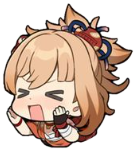 Yoimiya_Scream emote for Discord