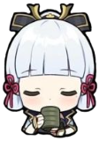 Ayaka_Drink emote for Discord