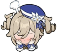 Barbara_Blush emote for Discord
