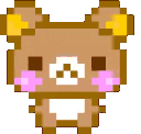 PixelRilakkuma emote for Discord