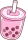 pink_boba emote for Discord