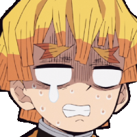 Zenitsu_Cry emote for Discord
