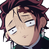 Tanjiro_DeadInside emote for Discord